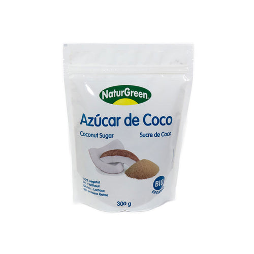 Azucar de coco 300 gr Naturgreen - Font de Vida