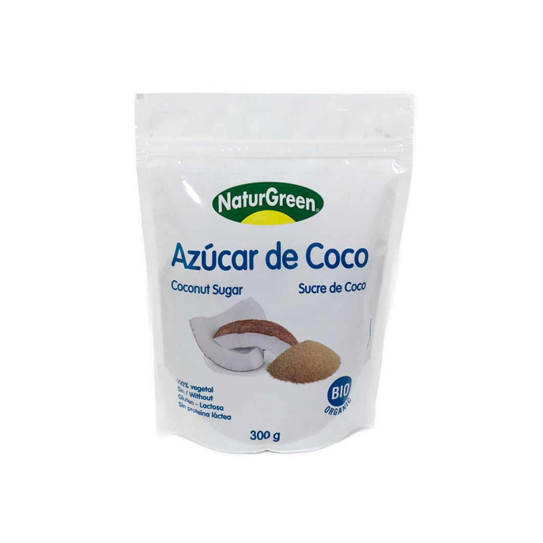 Azucar de coco 300 gr Naturgreen - Font de Vida